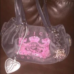 Grey and Pink Juicy Couture purse